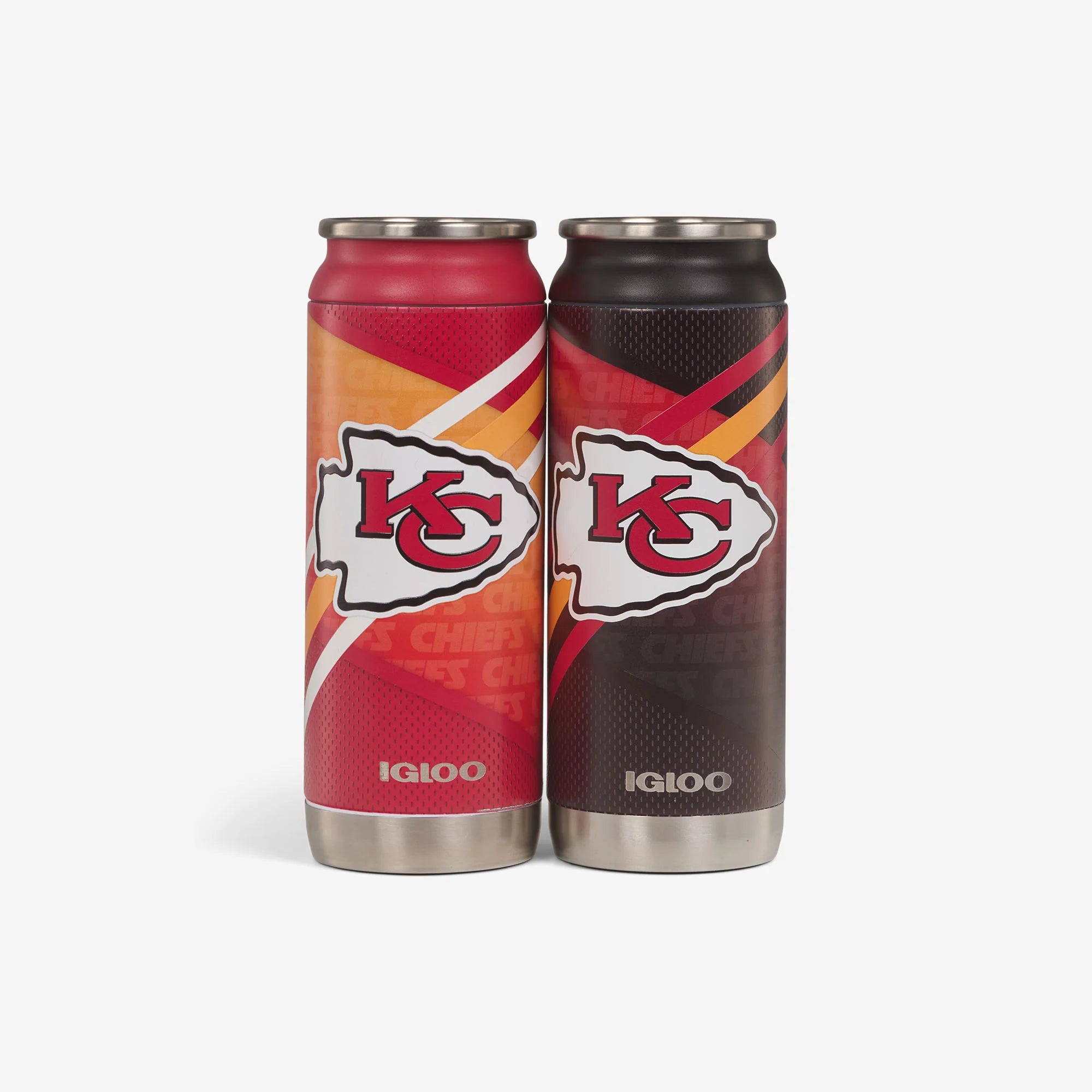 Igloo Coolers Kansas City Chiefs Home & Away 16 Oz Can 2-Pack